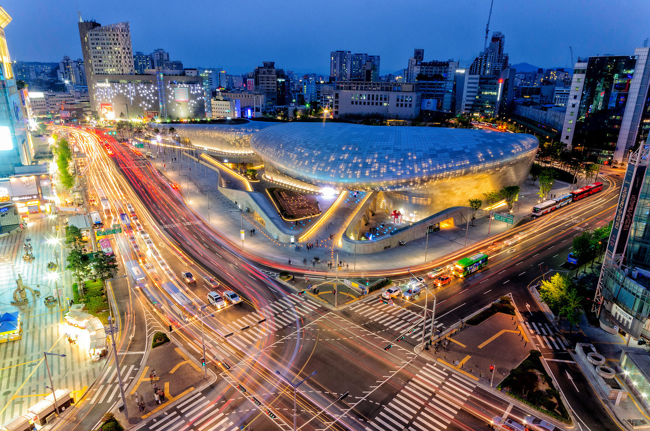 Khu chợ Dongdaemun sầm uất