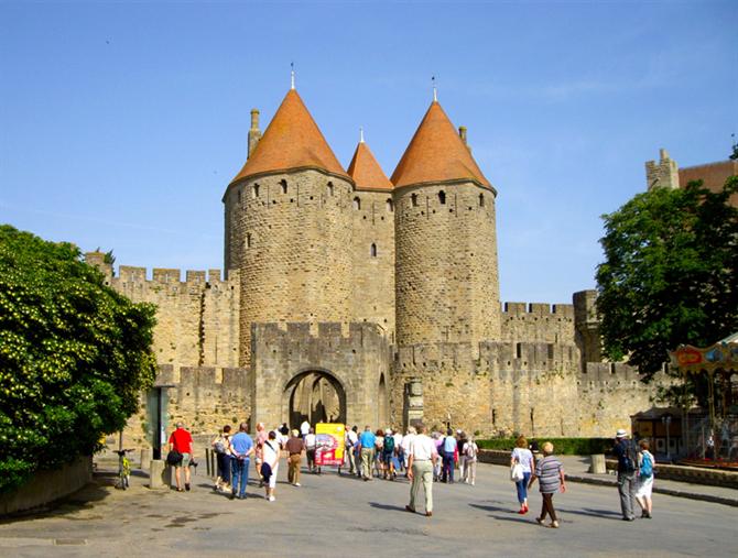 Lâu đài Cite de Carcassonne